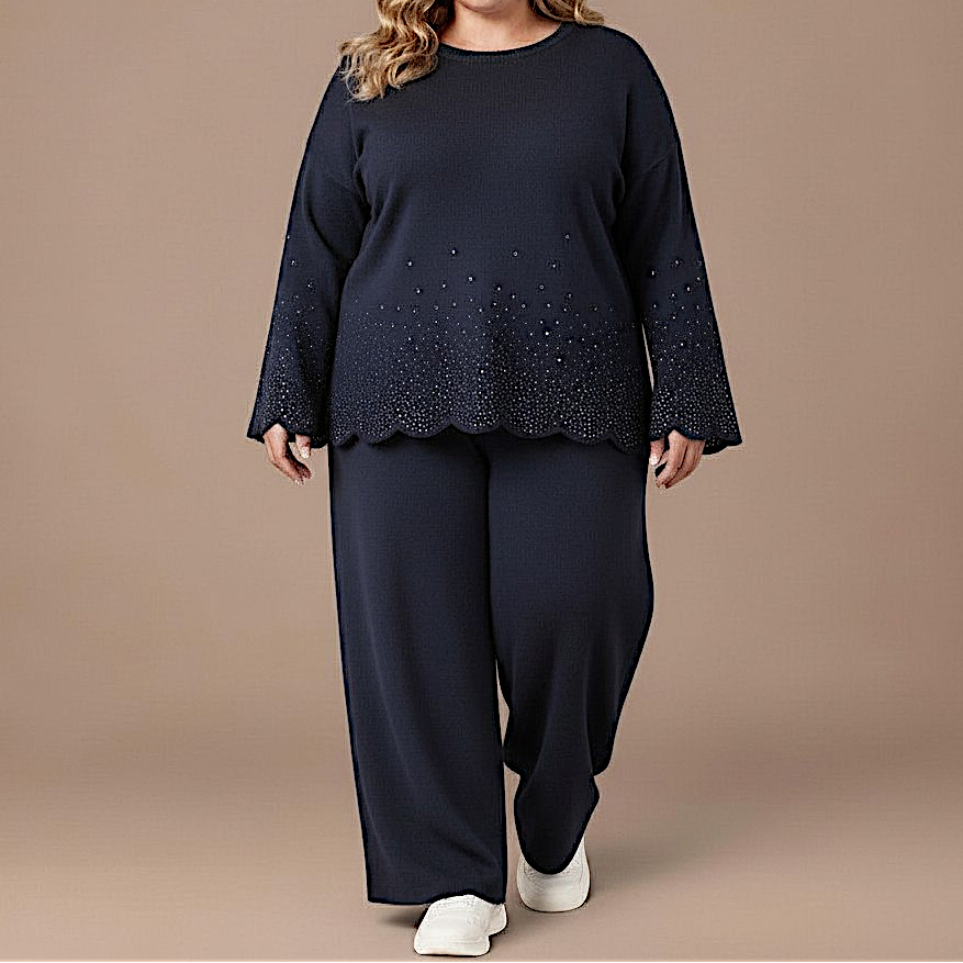 Maxi Maglia Effetto Lana Dindi