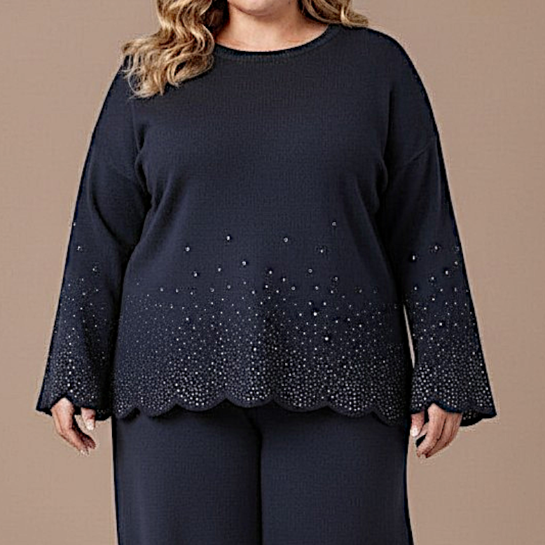 Maxi Maglia Effetto Lana Dindi