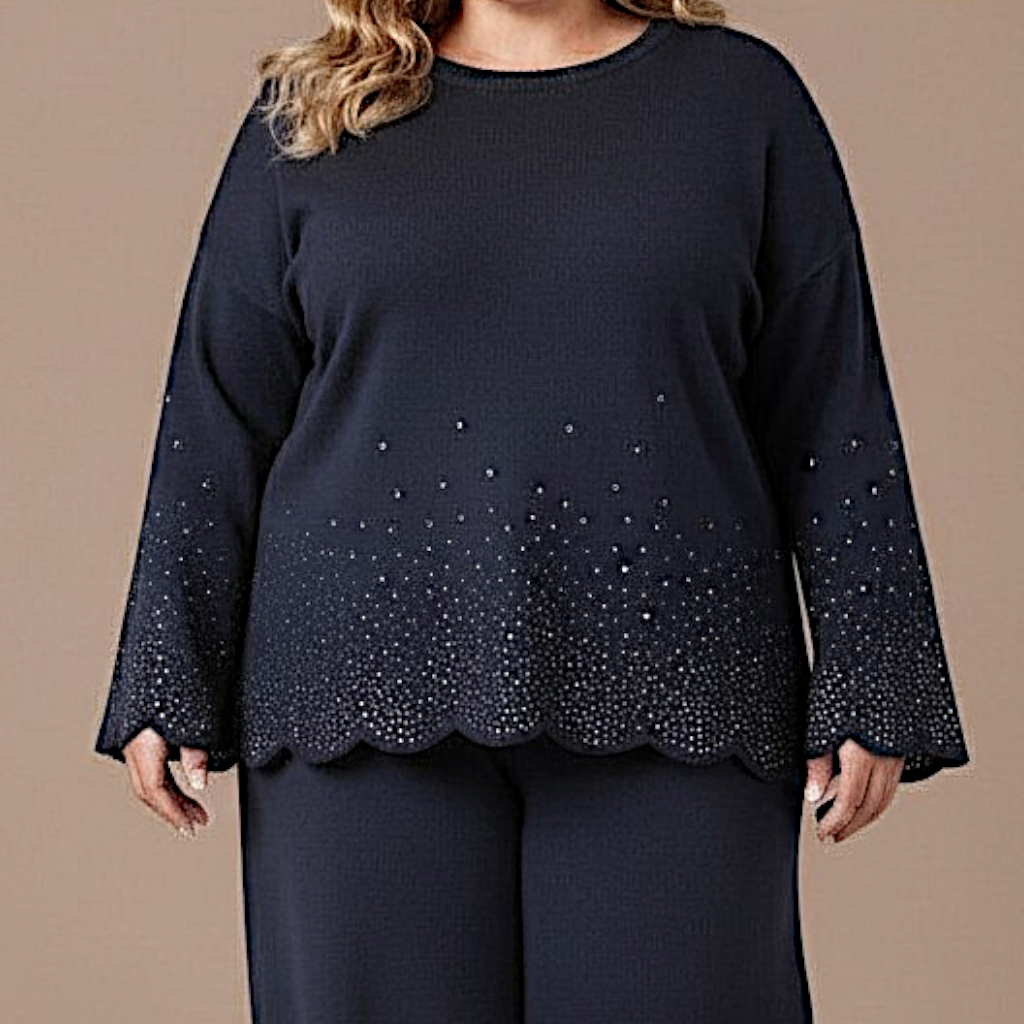 Maxi Maglia Effetto Lana Dindi