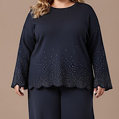Maxi Maglia Effetto Lana Dindi