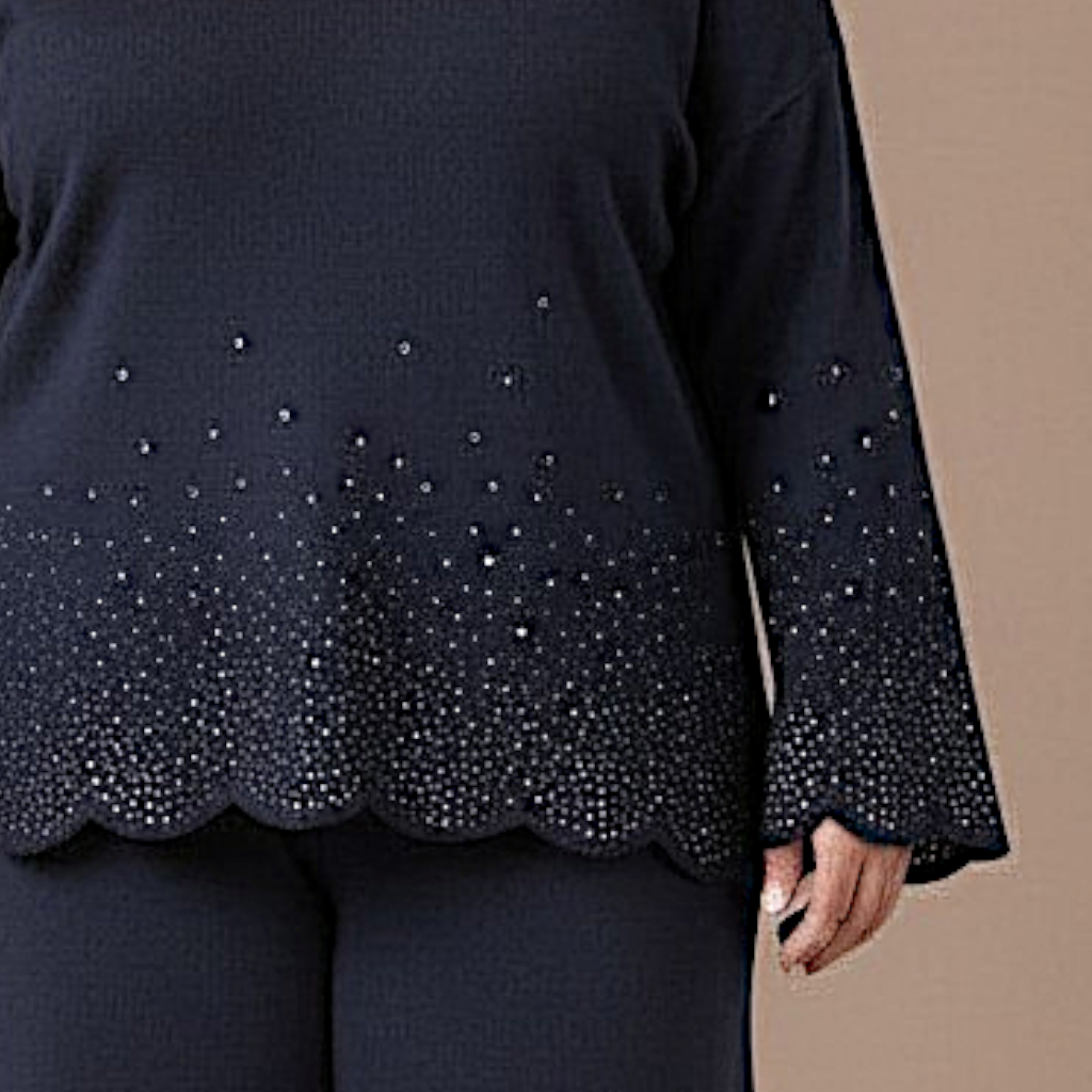Maxi Maglia Effetto Lana Dindi