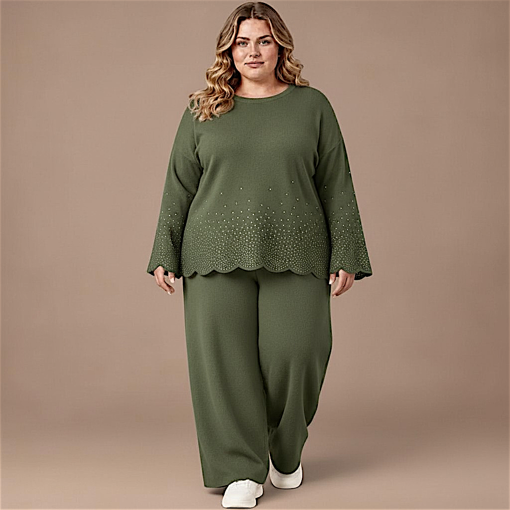 Maxi Maglia Effetto Lana Desideria