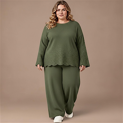 Maxi Maglia Effetto Lana Desideria