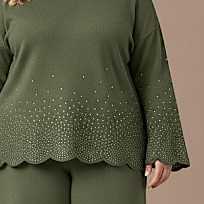 Maxi Maglia Effetto Lana Desideria
