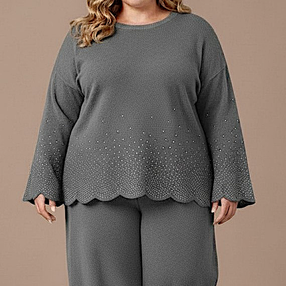 Maxi Maglia Effetto Lana Desire
