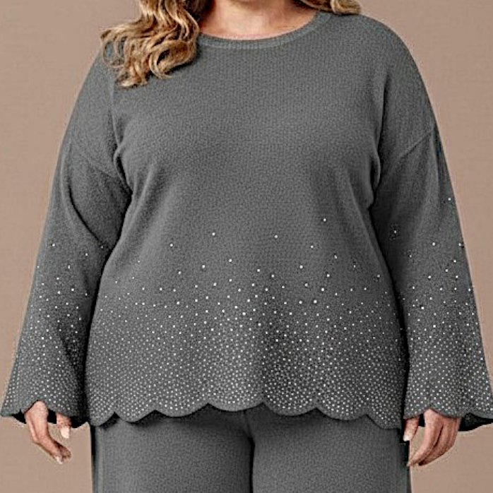 Maxi Maglia Effetto Lana Desire