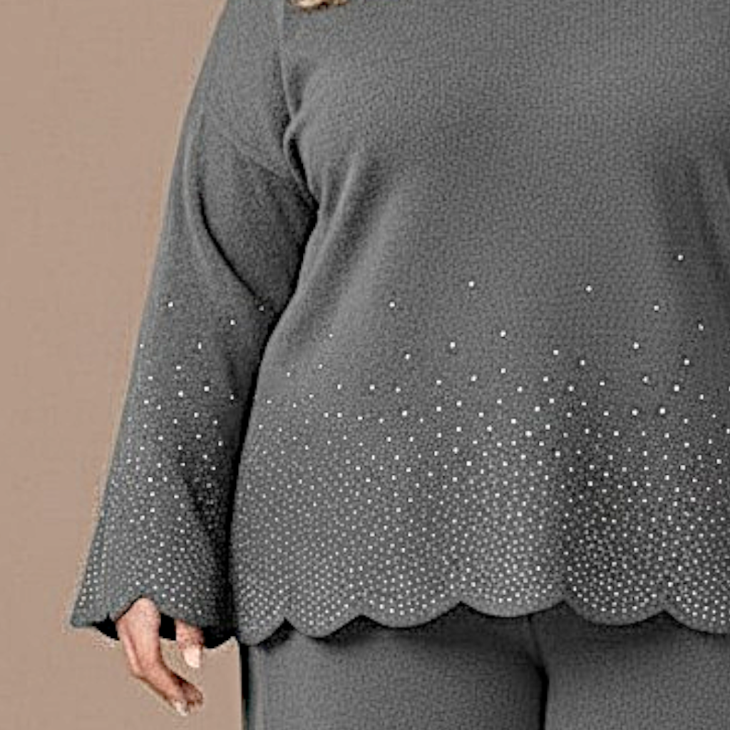 Maxi Maglia Effetto Lana Desire