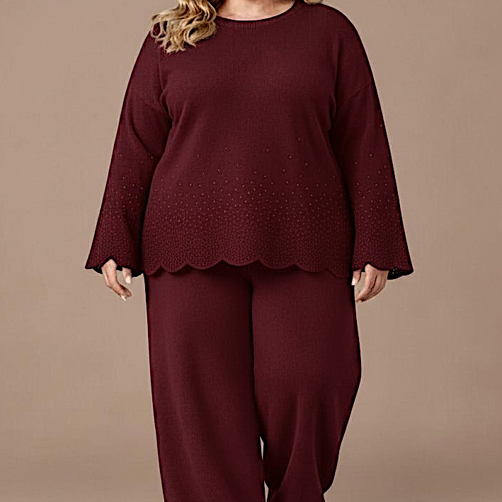 Maxi Maglia Effetto Lana Dafne