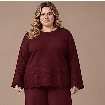 Maxi Maglia Effetto Lana Dafne