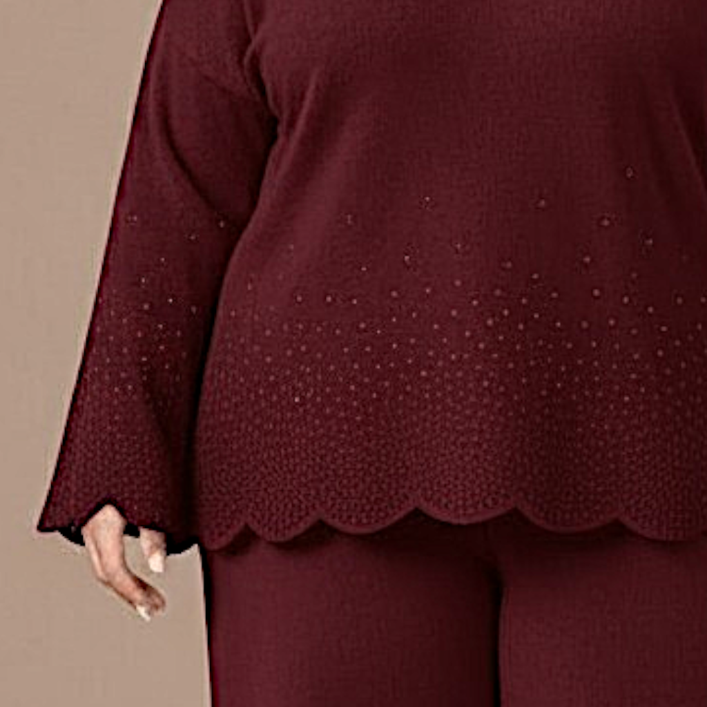 Maxi Maglia Effetto Lana Dafne