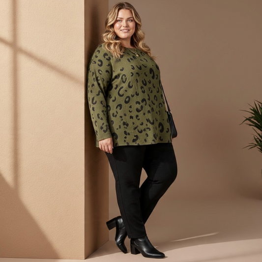 Maxi Maglia Effetto Lana Felicia