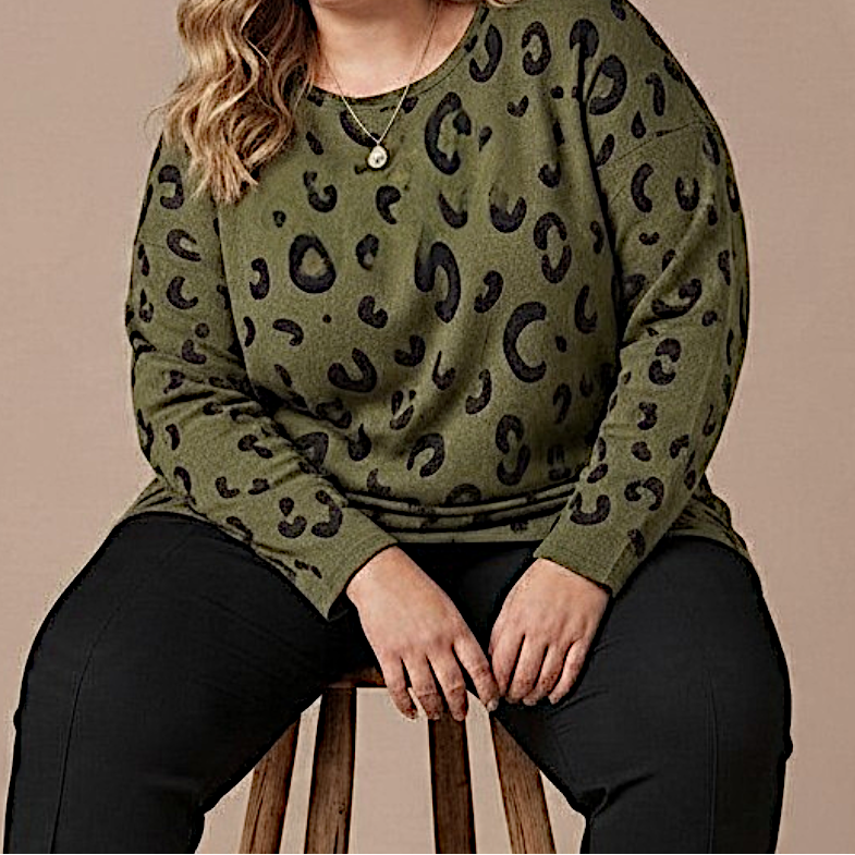 Maxi Maglia Effetto Lana Felicia