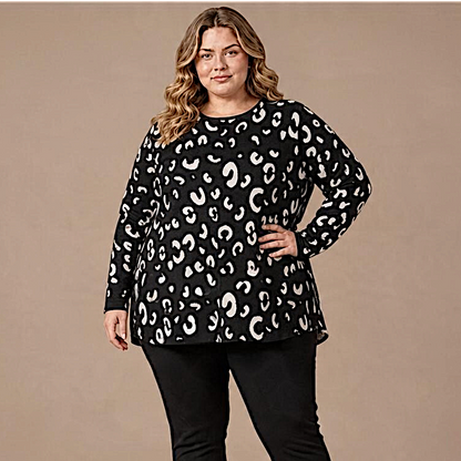 Maxi Maglia Effetto Lana Fanny
