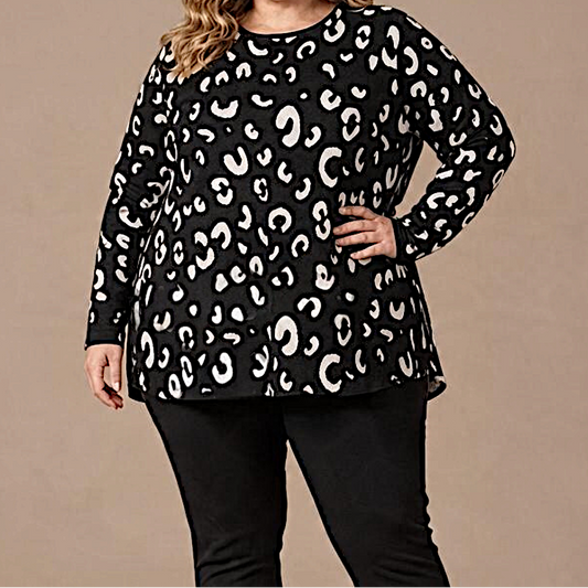 Maxi Maglia Effetto Lana Fanny
