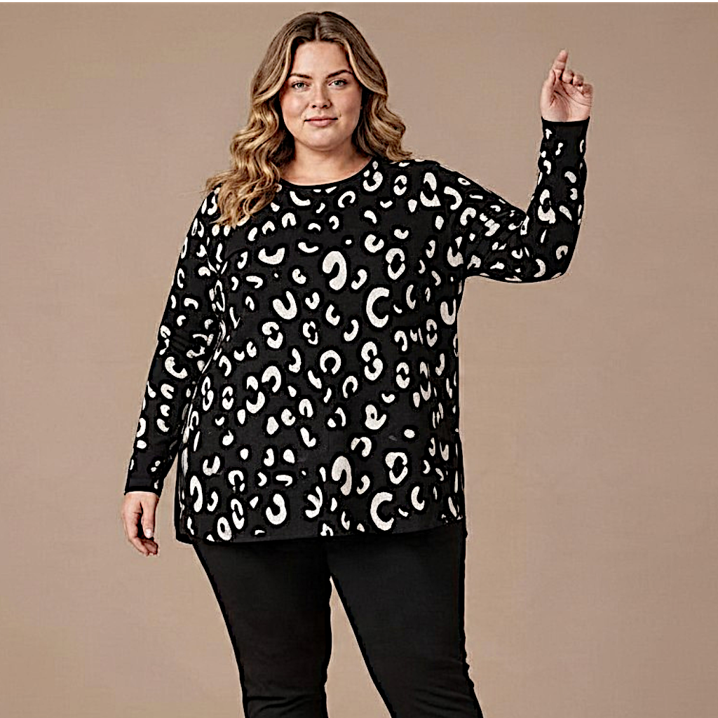 Maxi Maglia Effetto Lana Fanny