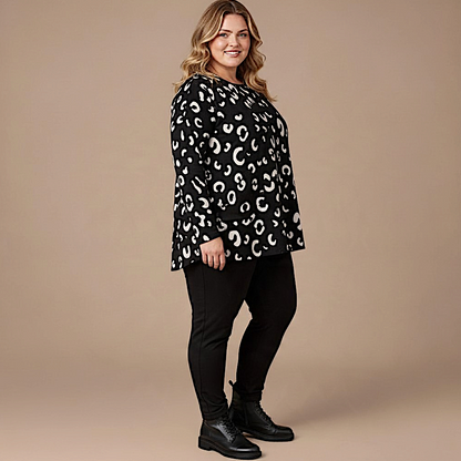 Maxi Maglia Effetto Lana Fanny