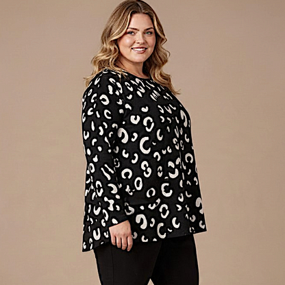 Maxi Maglia Effetto Lana Fanny