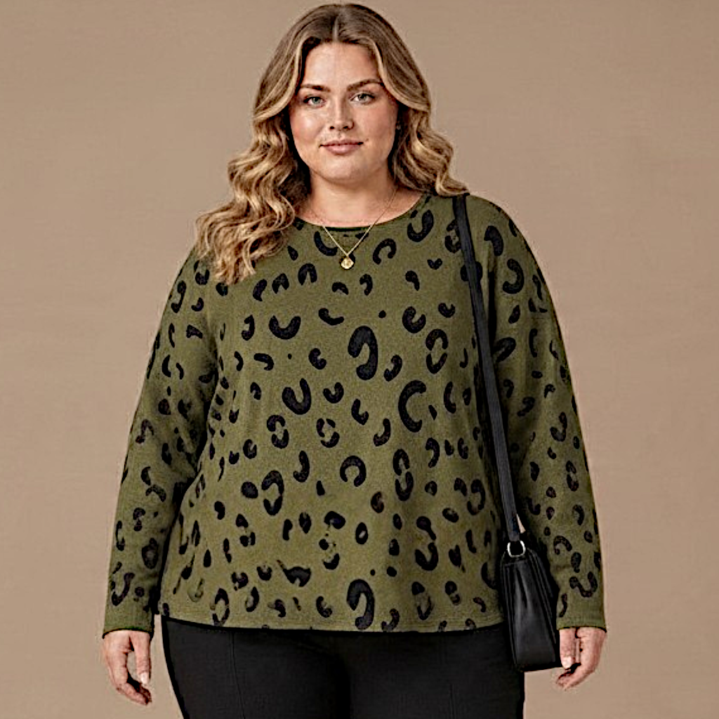 Maxi Maglia Effetto Lana Felicia