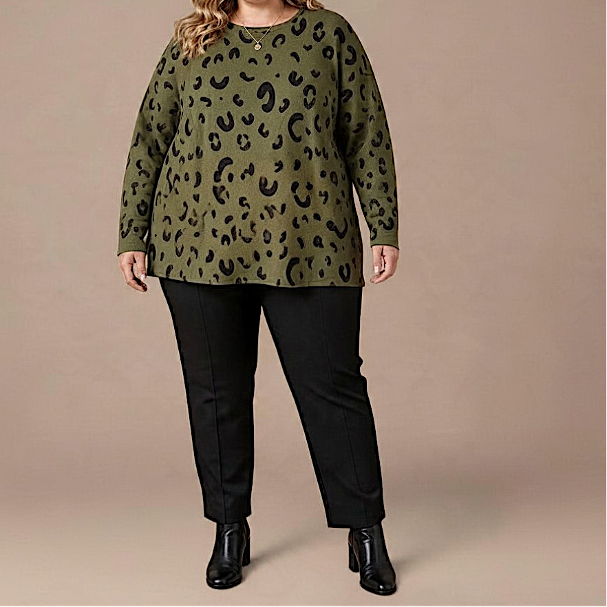 Maxi Maglia Effetto Lana Felicia