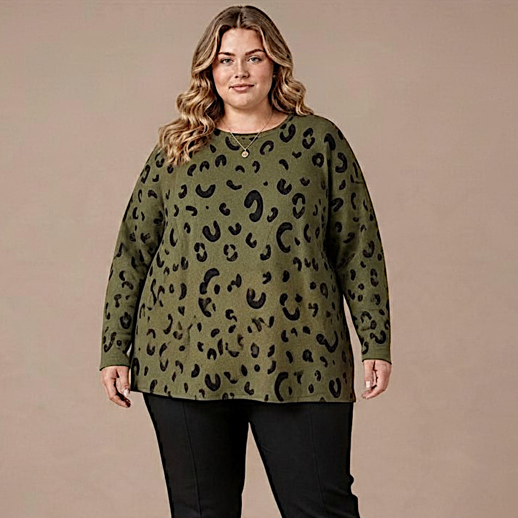 Maxi Maglia Effetto Lana Felicia