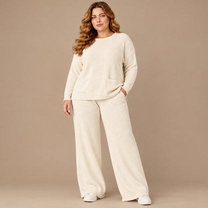 Maxi Maglia con Costine Carla