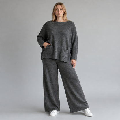 Maxi Maglia con Costine Cristiana