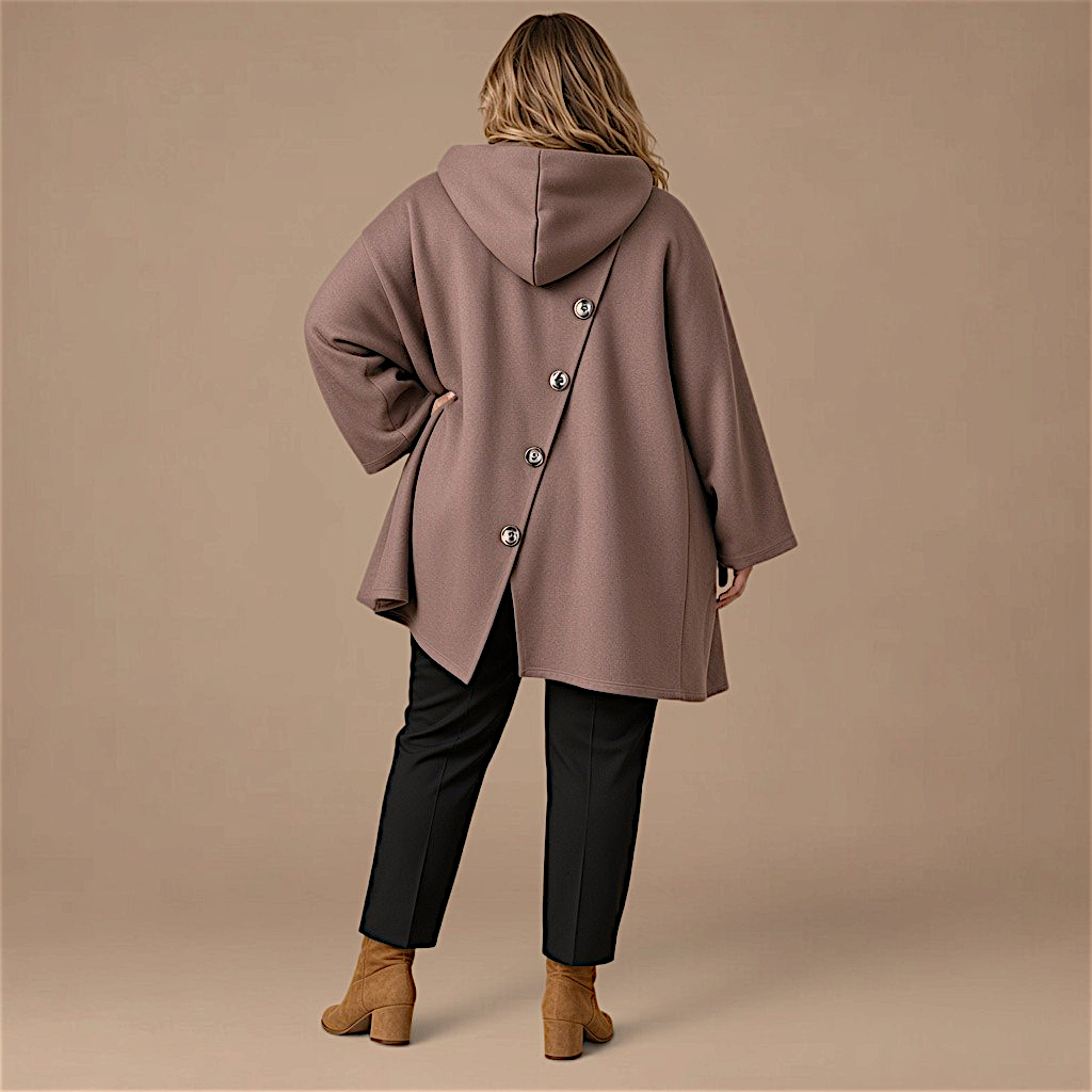 Maxi Giacca con Cappuccio Edoarda