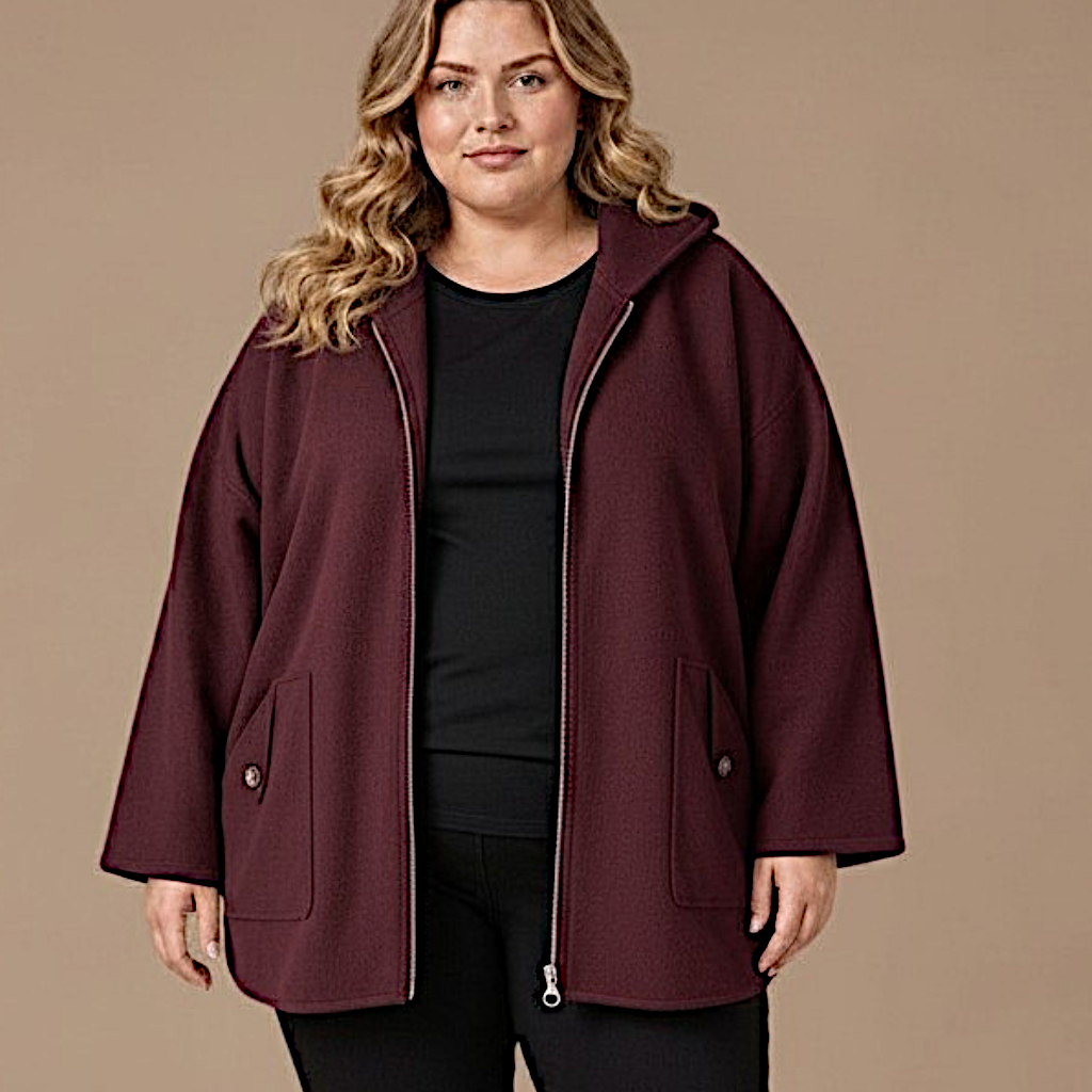 Maxi Giacca con Cappuccio Emiliana