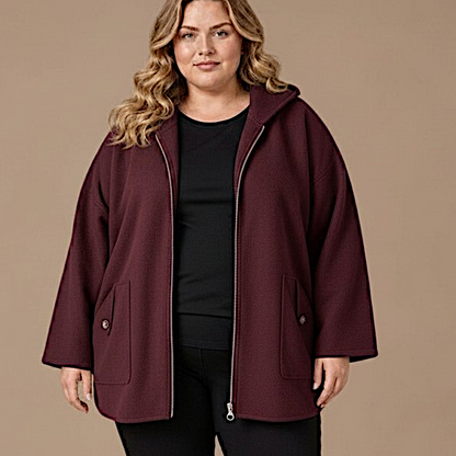 Maxi Giacca con Cappuccio Emiliana