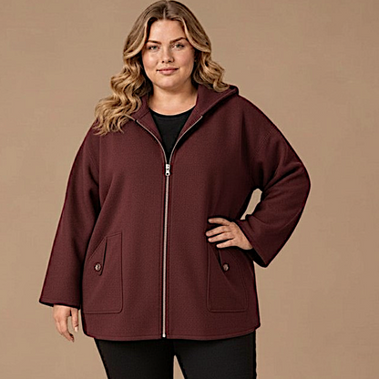 Maxi Giacca con Cappuccio Emiliana