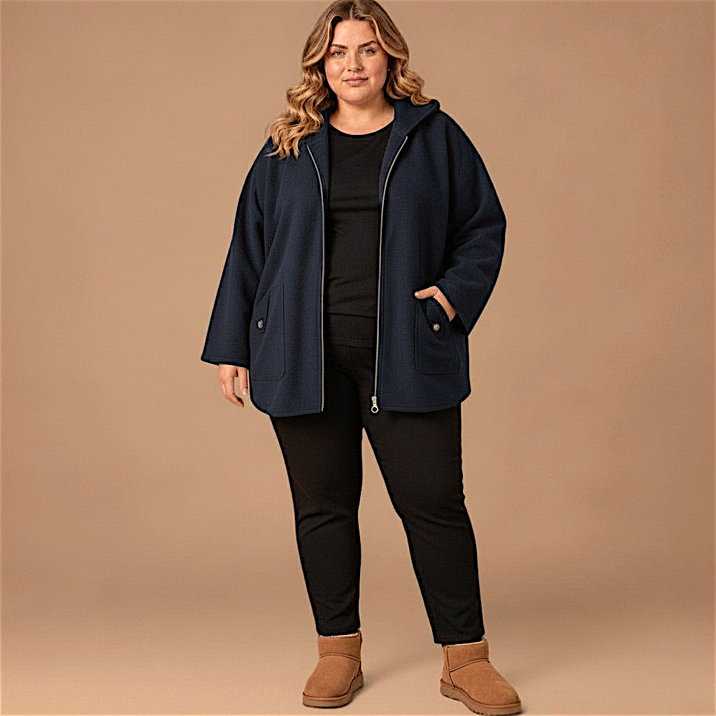 Maxi Giacca con Cappuccio Ester
