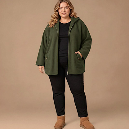 Maxi Giacca con Cappuccio Eleonora