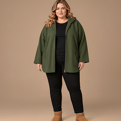 Maxi Giacca con Cappuccio Eleonora