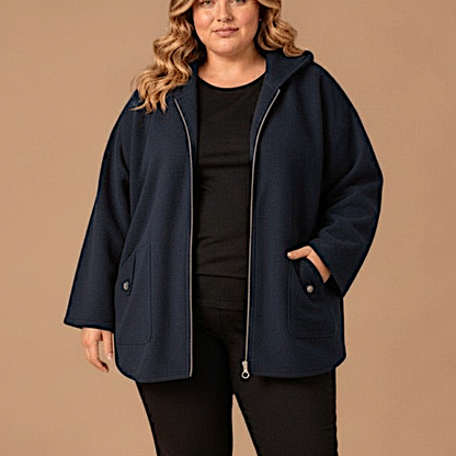 Maxi Giacca con Cappuccio Ester