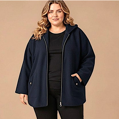 Maxi Giacca con Cappuccio Ester