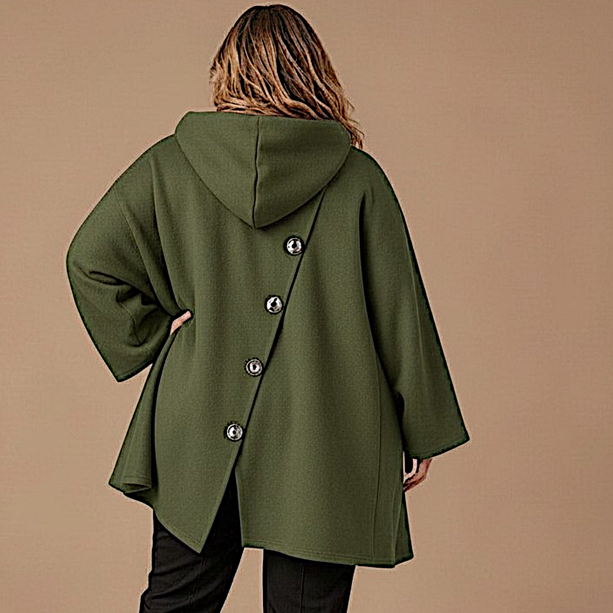 Maxi Giacca con Cappuccio Eleonora