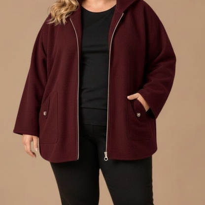 Maxi Giacca con Cappuccio Emiliana
