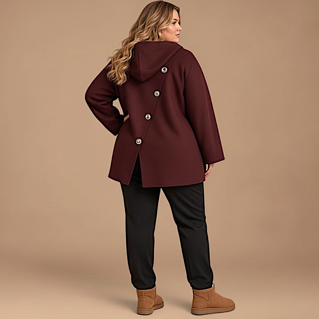 Maxi Giacca con Cappuccio Emiliana