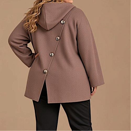 Maxi Giacca con Cappuccio Edoarda