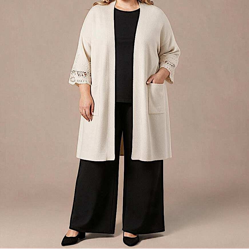 Maxi Cardigan effetto Lana Ardea