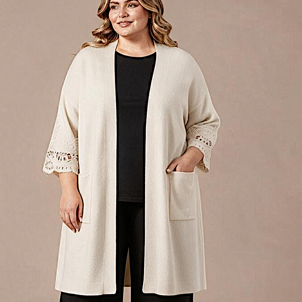 Maxi Cardigan effetto Lana Ardea