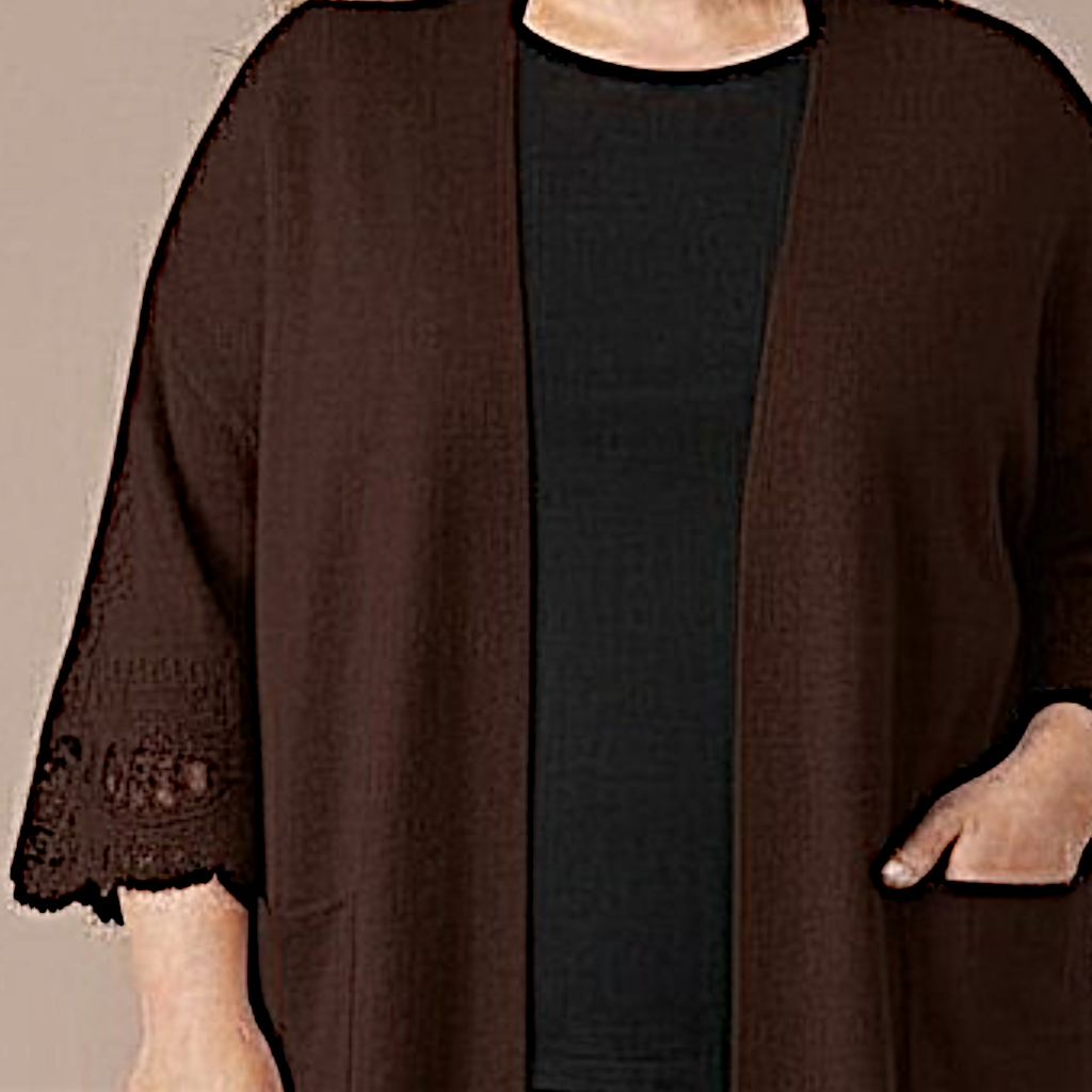 Maxi Cardigan effetto Lana Andrea