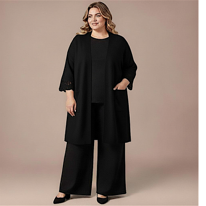 Maxi Cardigan effetto Lana Asia