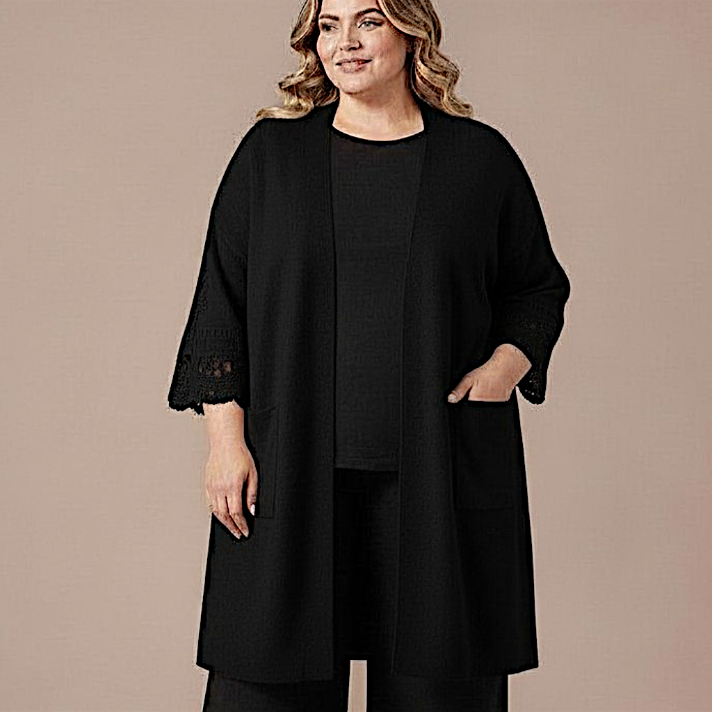 Maxi Cardigan effetto Lana Asia