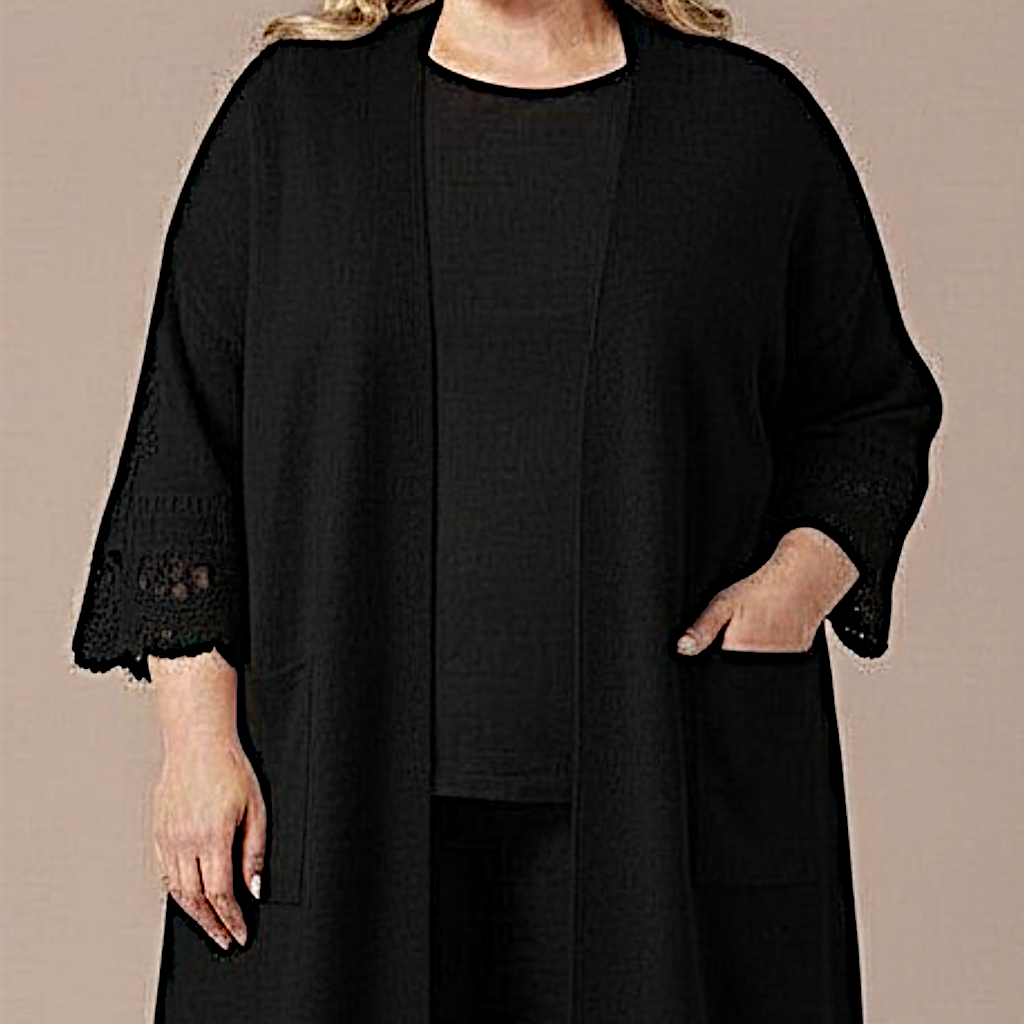 Maxi Cardigan effetto Lana Asia