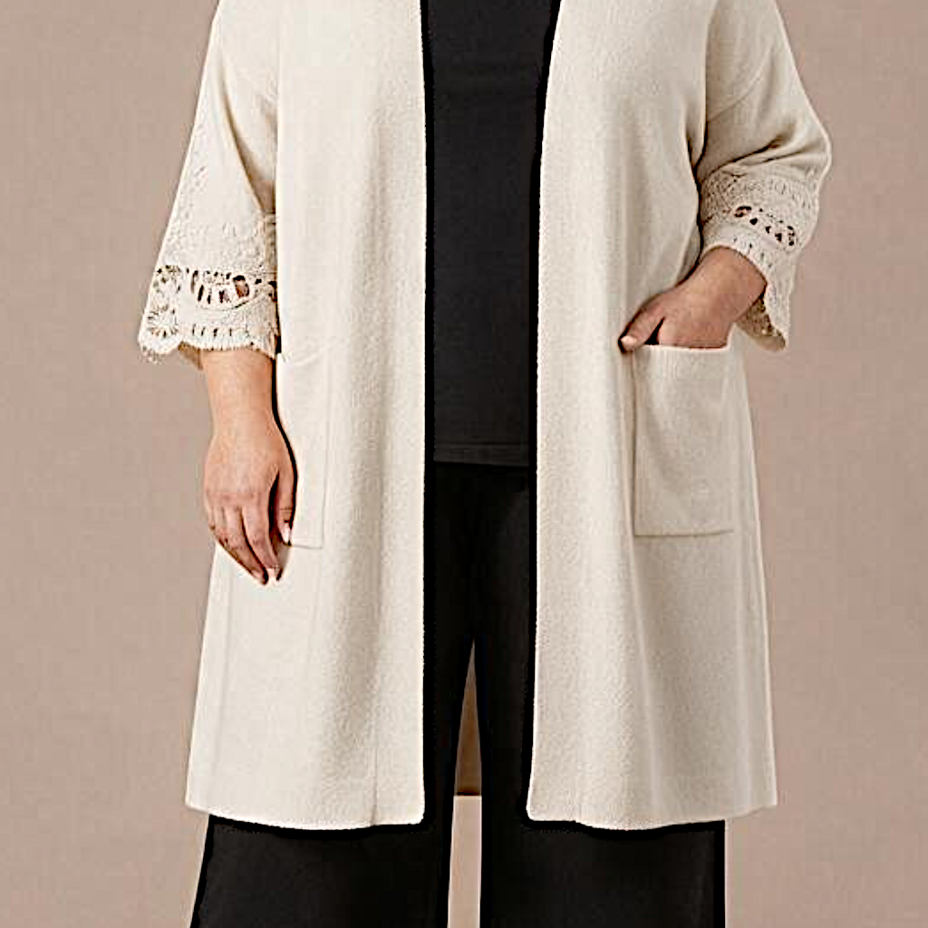 Maxi Cardigan effetto Lana Ardea