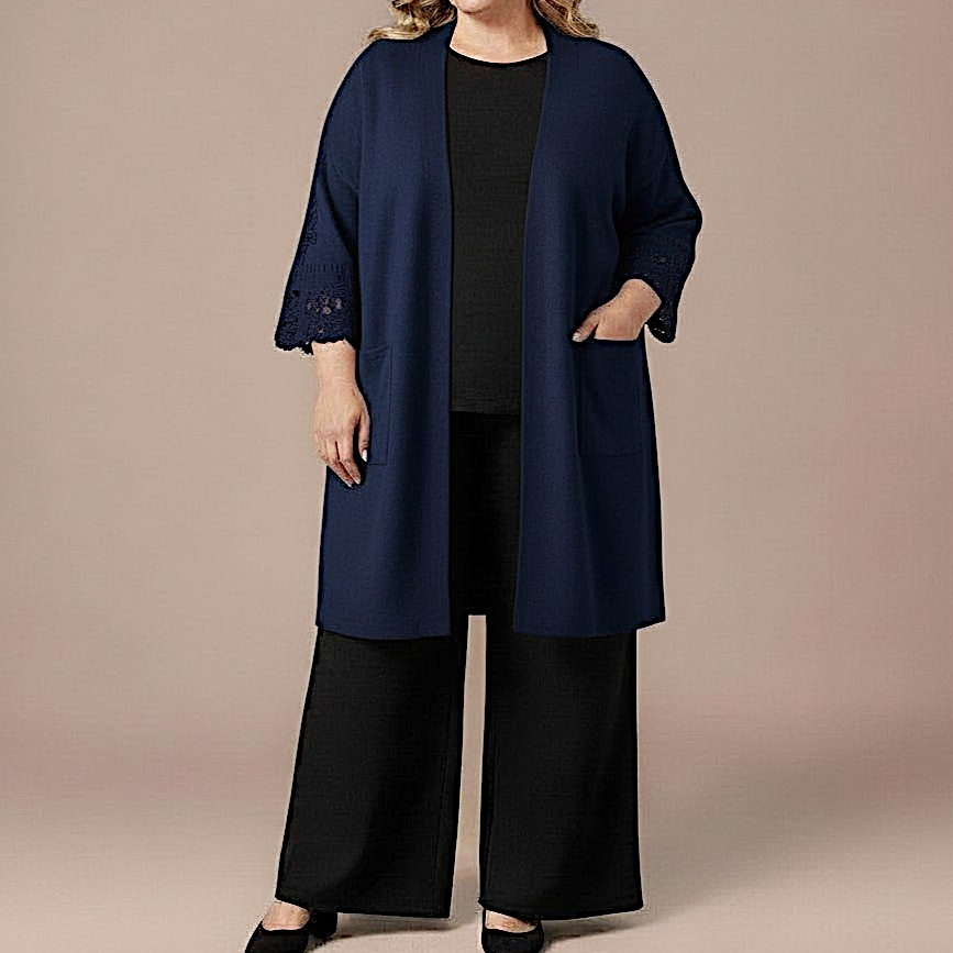 Maxi Cardigan effetto Lana Alina