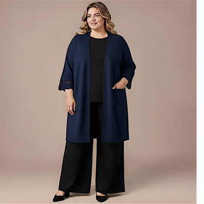 Maxi Cardigan effetto Lana Alina