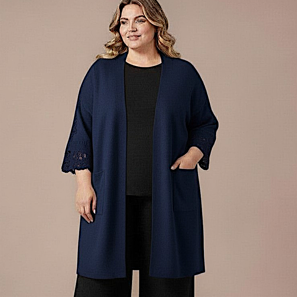 Maxi Cardigan effetto Lana Alina