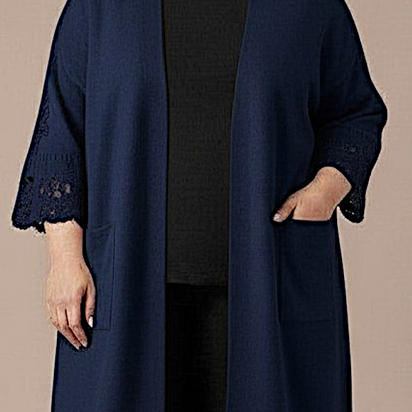 Maxi Cardigan effetto Lana Alina